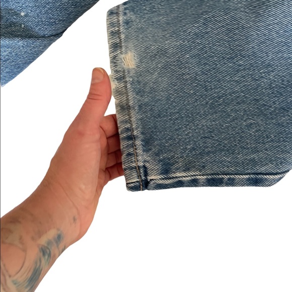 Distressed Vintage Dickies Fleece lined jeans - Picture 8 of 8